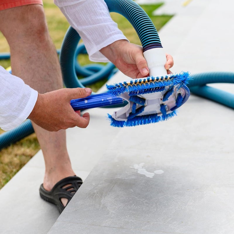 GUEQUITLEX Pool Vacuum Hose With Swivel Cuff 1-1/2" Diameter 18FT Flexible Heavy Duty Pool Vacuum Cleaning Hose Perfect for Above&In Ground Swimming Pool - Image 5